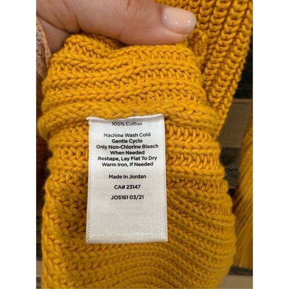 Talbots NWT crew neck chunky KNIT SWEATER sz XL - Picture 4 of 6